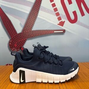 Nike Metcon 6 TB College Navy Black White Mens Size 9 NEW